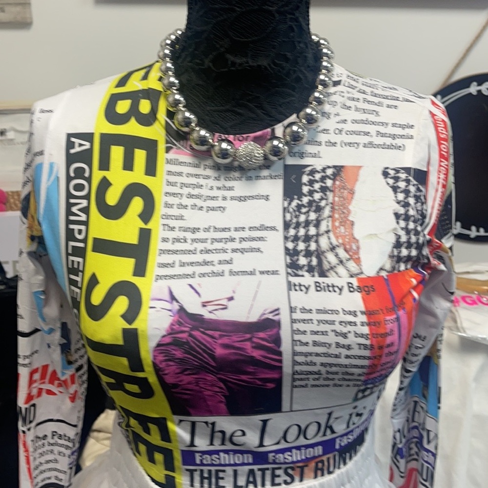 NWOT CROP TOP CITY